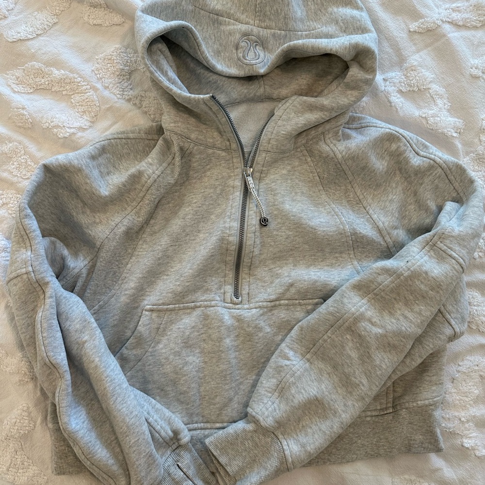 Lululemon oversized scuba 1/2 zip